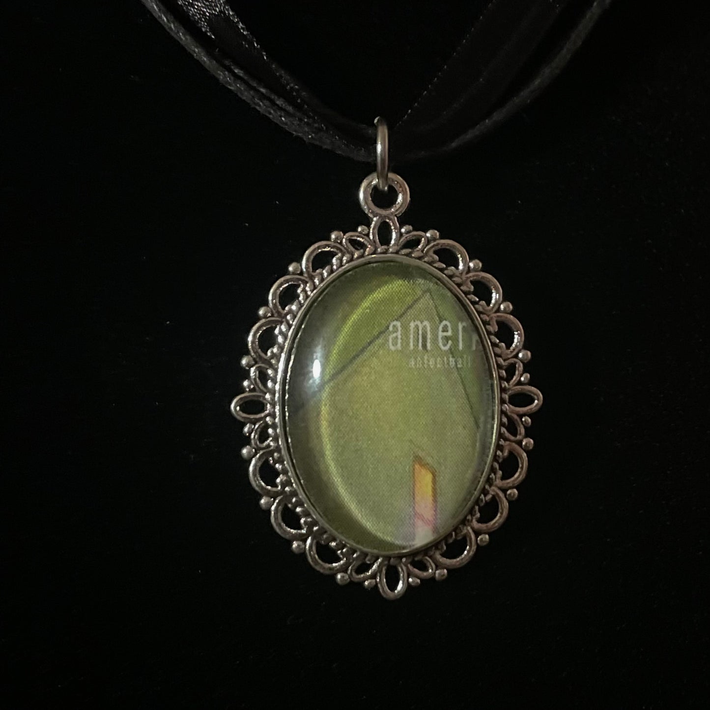 American Football Pendant Necklace