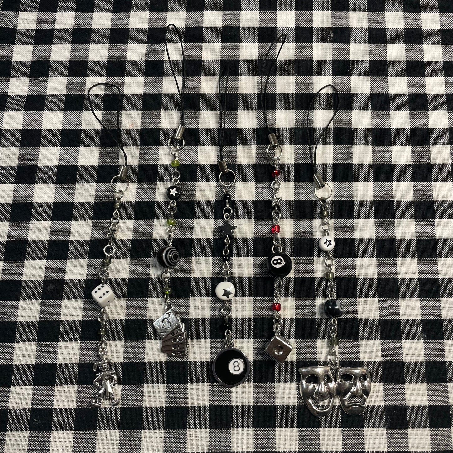 Punk Planet Phone Charms