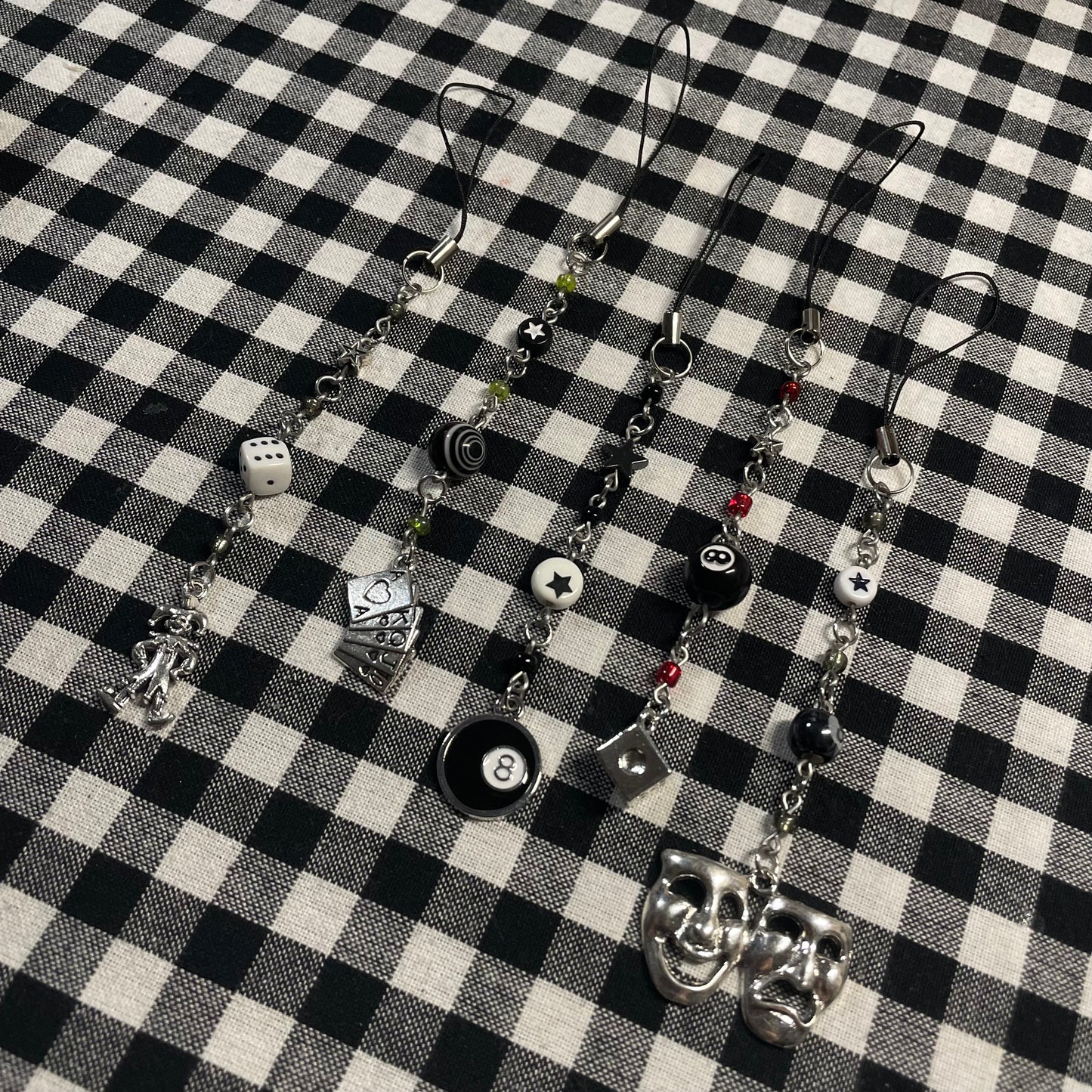 Punk Planet Phone Charms