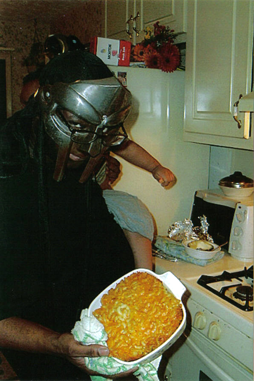 MF DOOM Mac and Cheese Pendant Pin