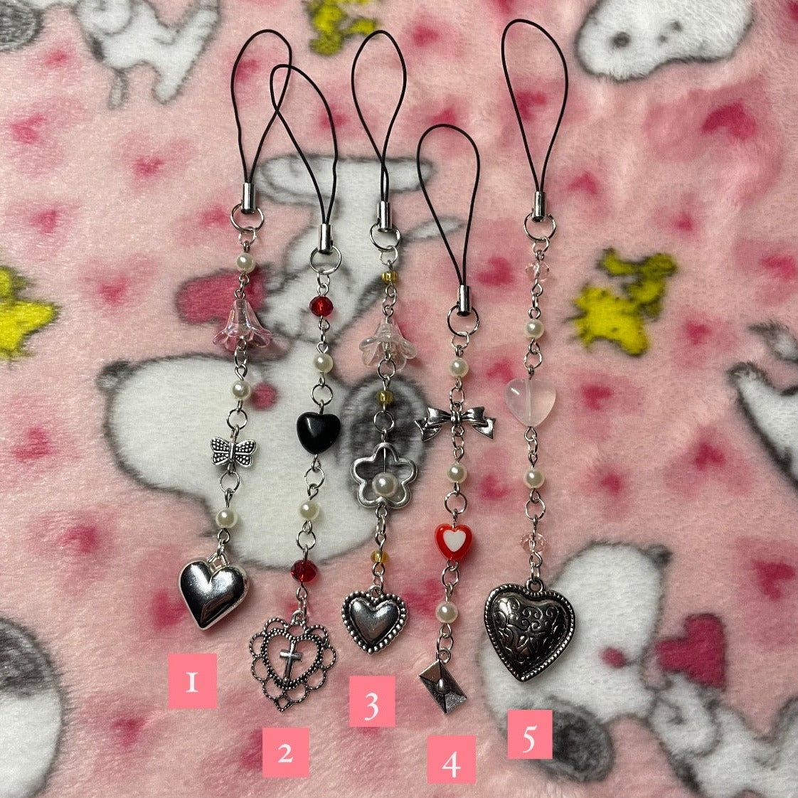 Heart Full Of Love Phone Charms