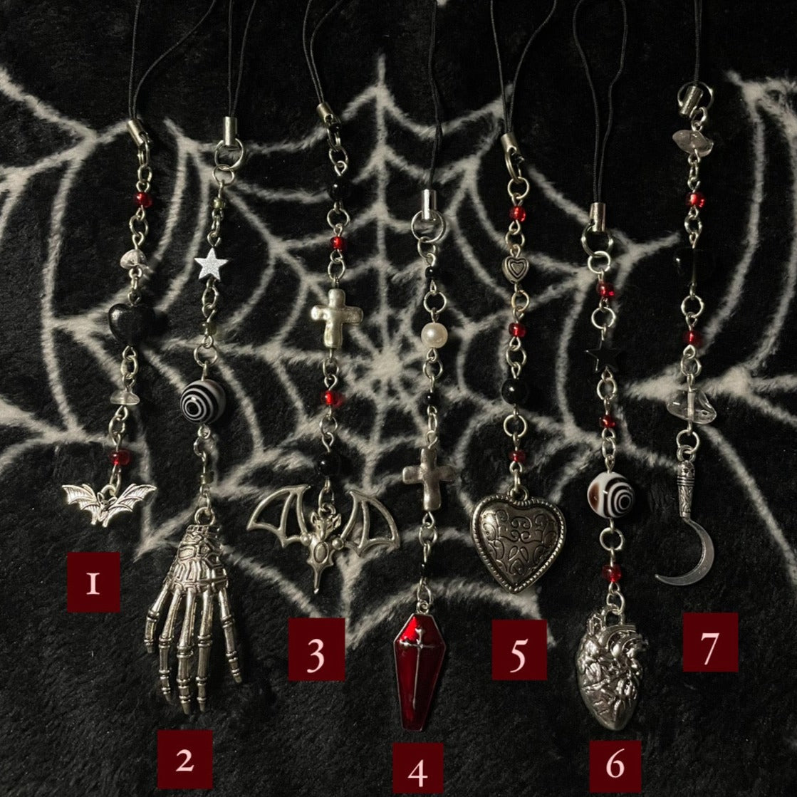 Vampiro Phone Charms