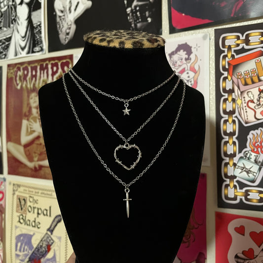 Punk Planet Chain Necklaces