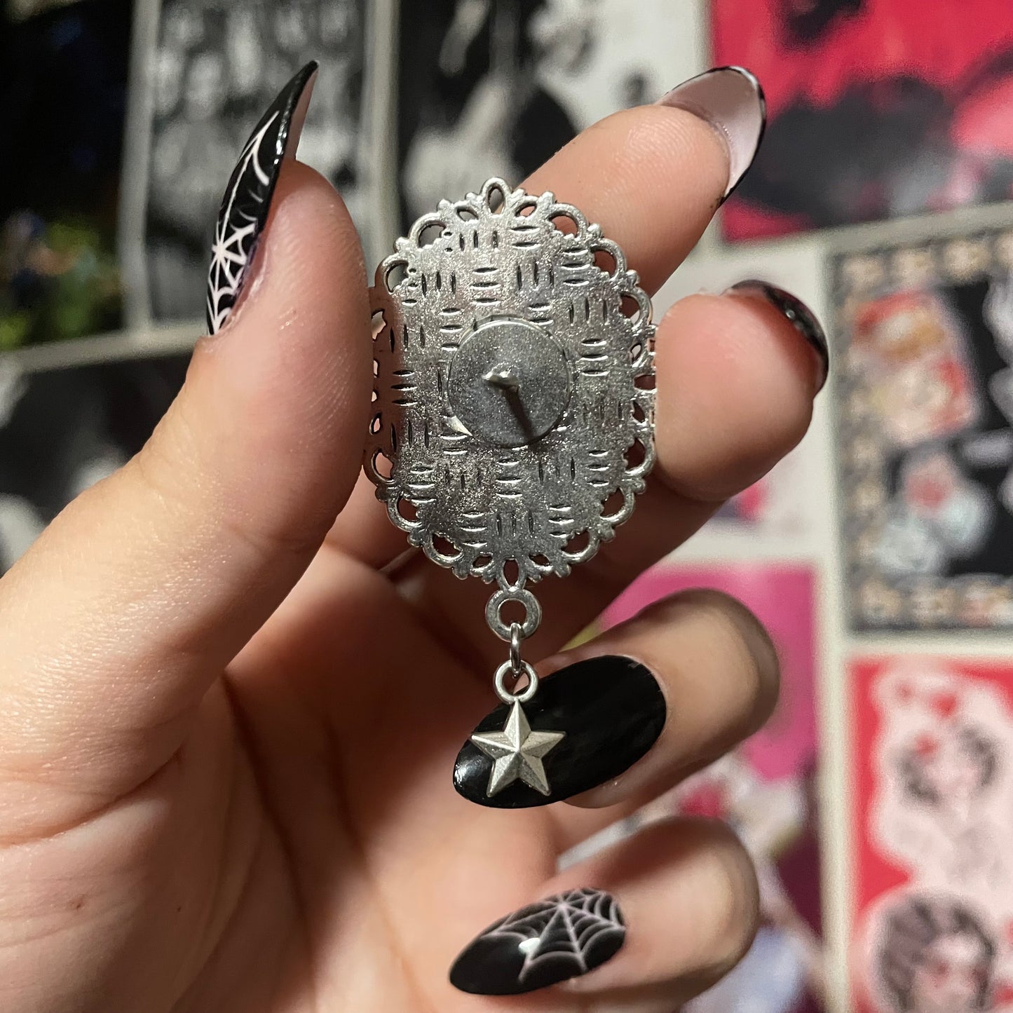 Shadow and Sonic Pendant Pin