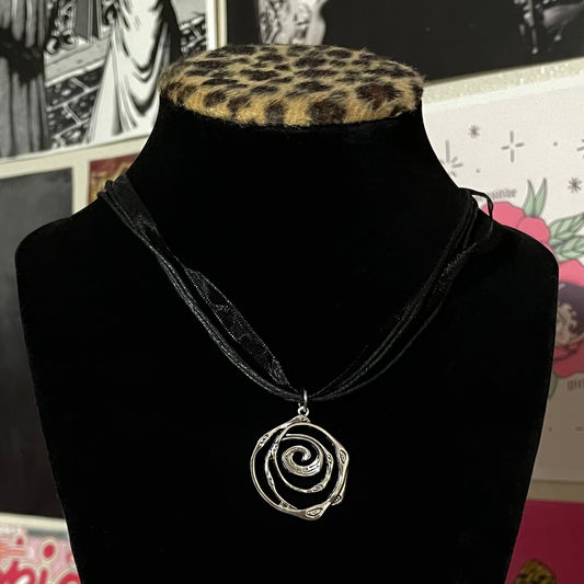 Spiral Lace Necklace