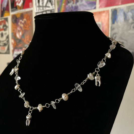A Tooth Out Of Line Necklace