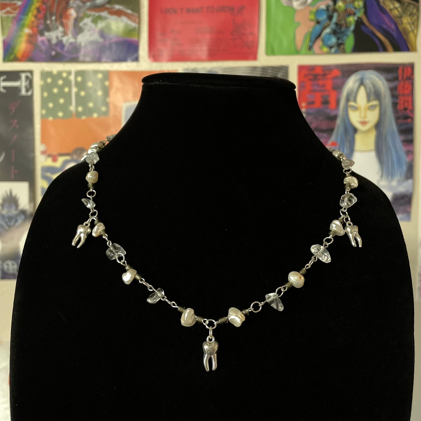 A Tooth Out Of Line Necklace