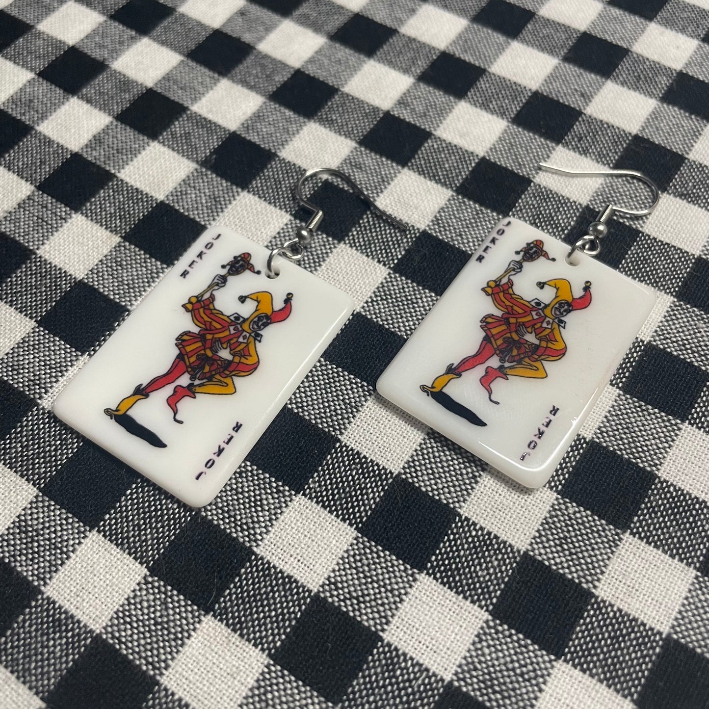 Joker In The Pack Earrings