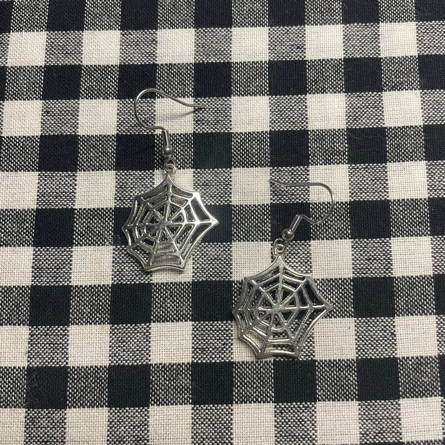 Walking Into Spiderwebs Earrings