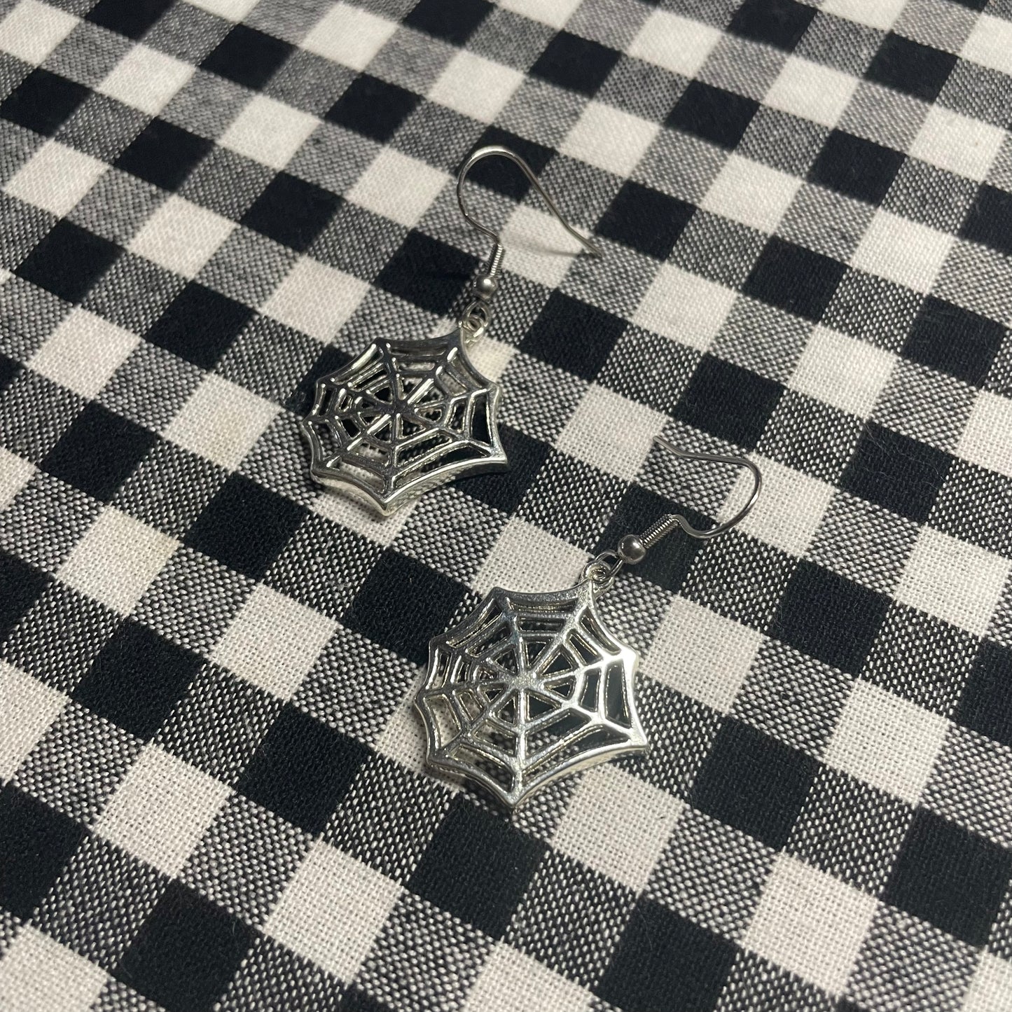 Walking Into Spiderwebs Earrings