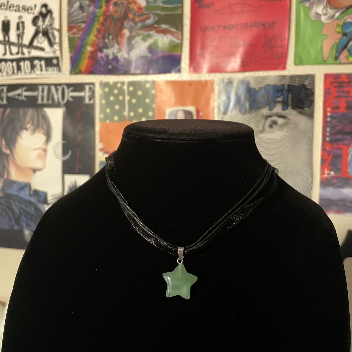 Crystal Ribbon Necklaces