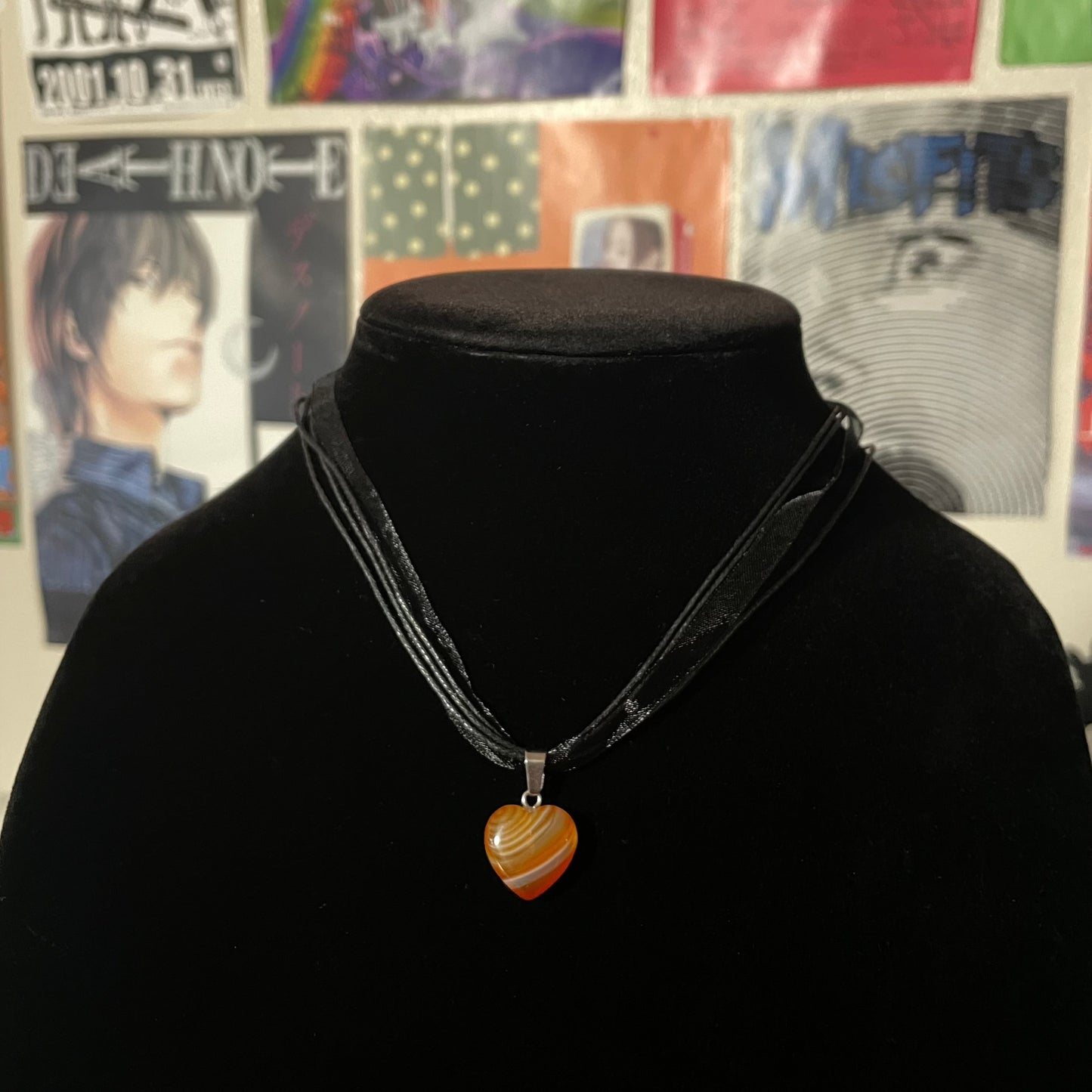 Crystal Ribbon Necklaces