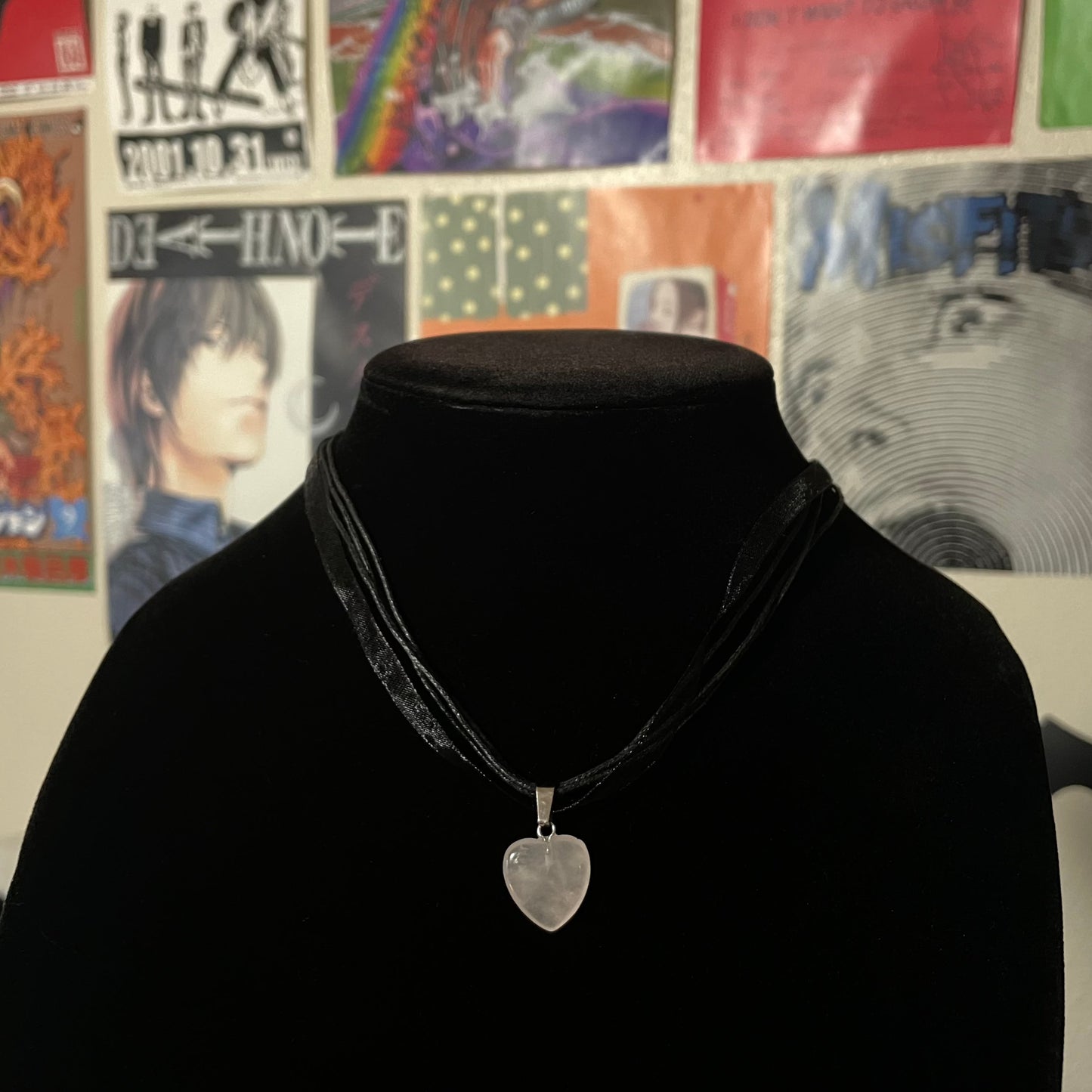 Crystal Ribbon Necklaces