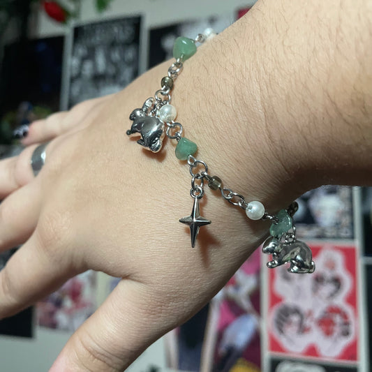 Lucky Rabbit Crystal Bracelet