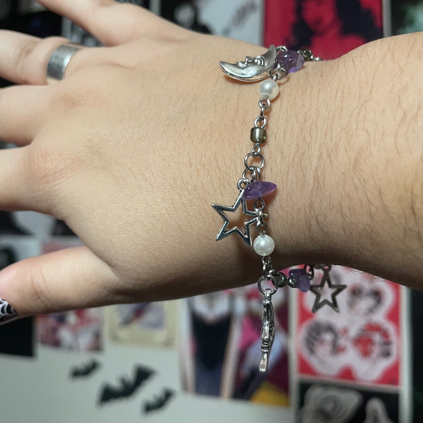 Moon Over Marin Crystal Bracelet