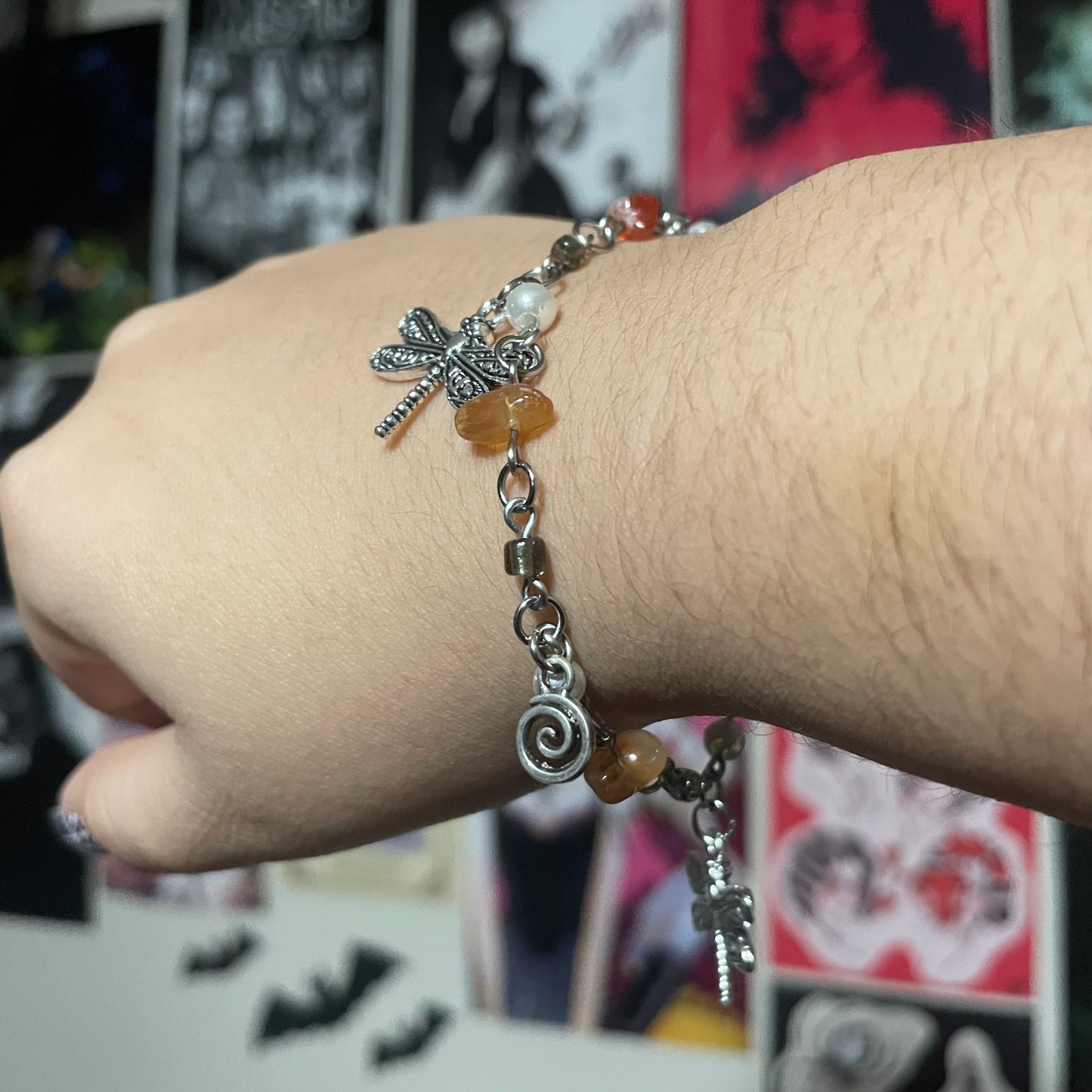 Skin Tight Crystal Bracelet