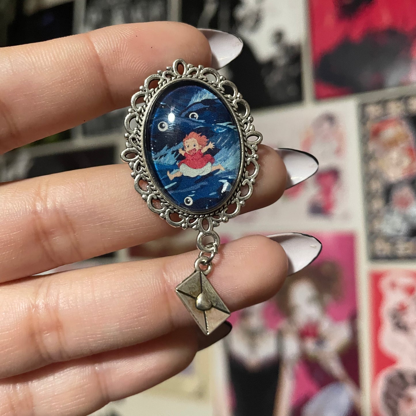 Ponyo Pendant Pin