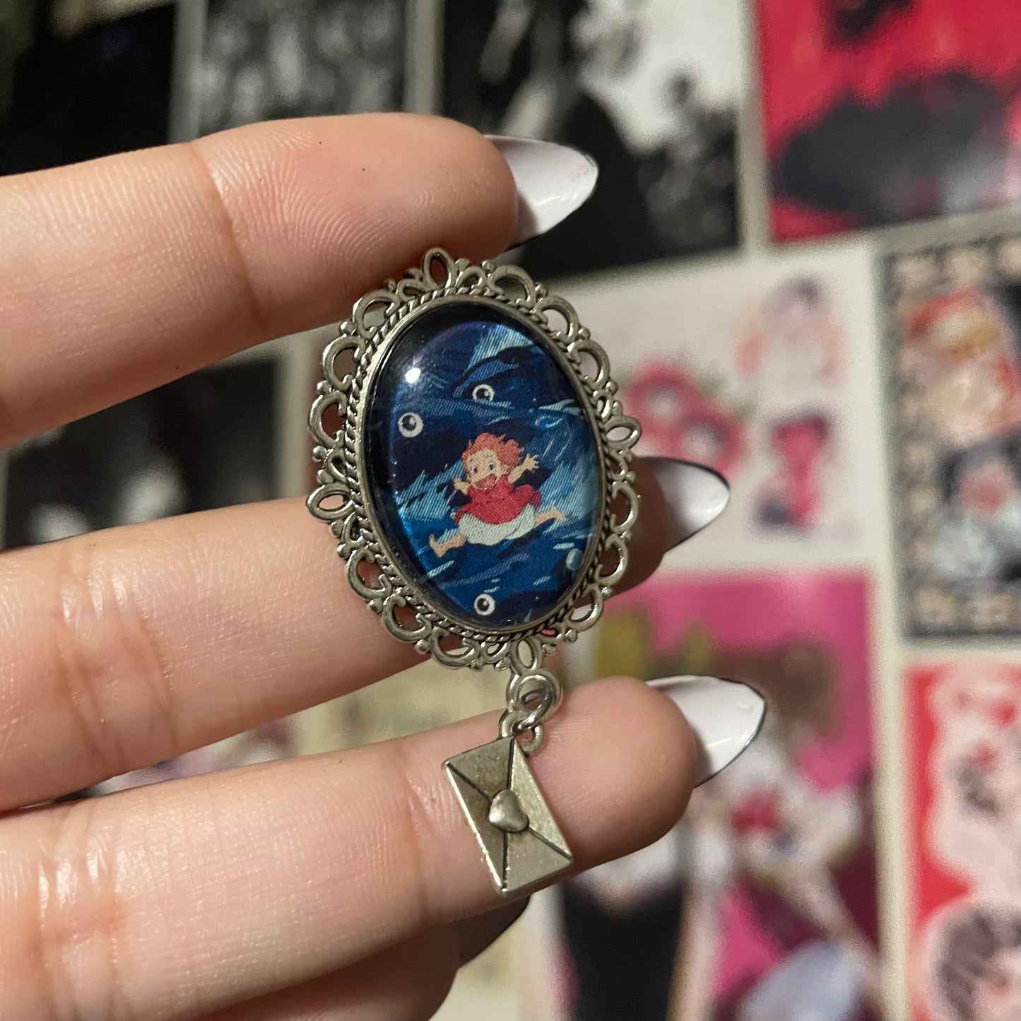 Ponyo Pendant Pin