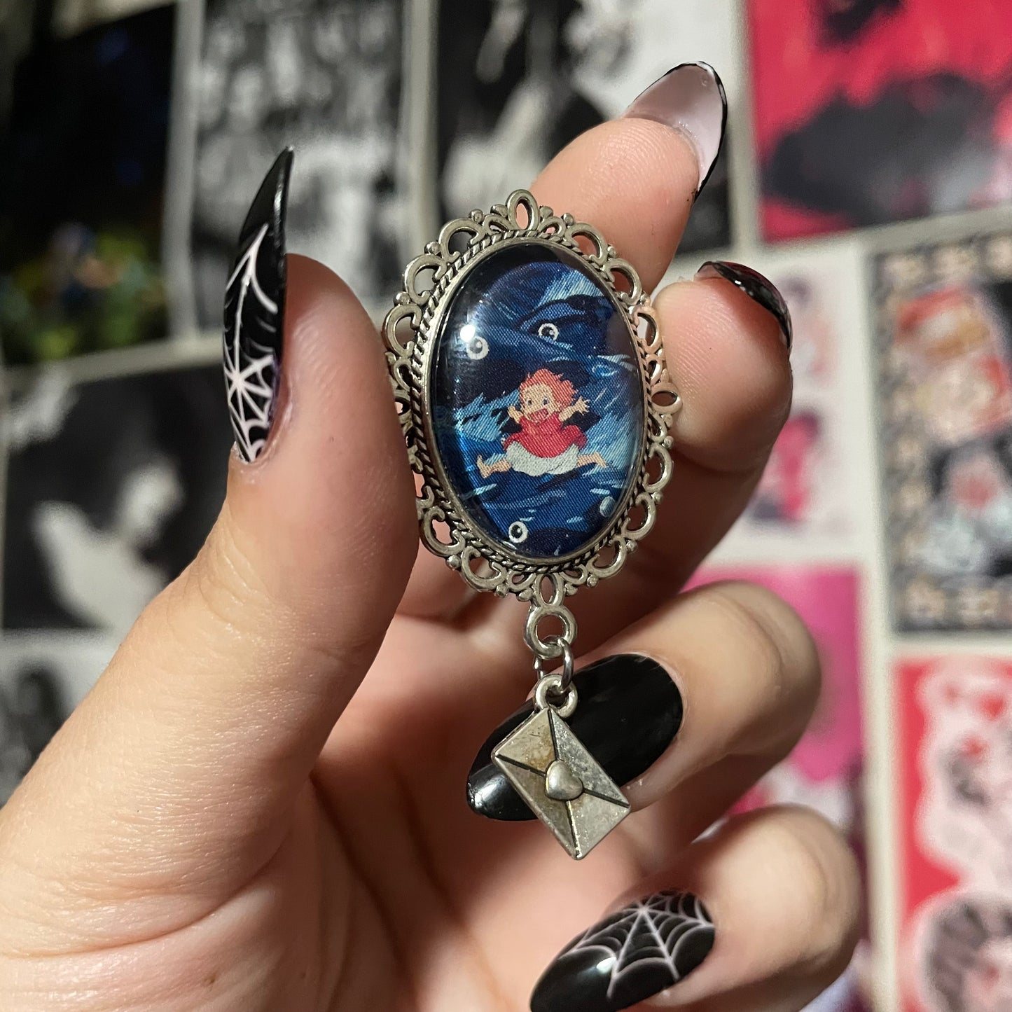 Ponyo Pendant Pin