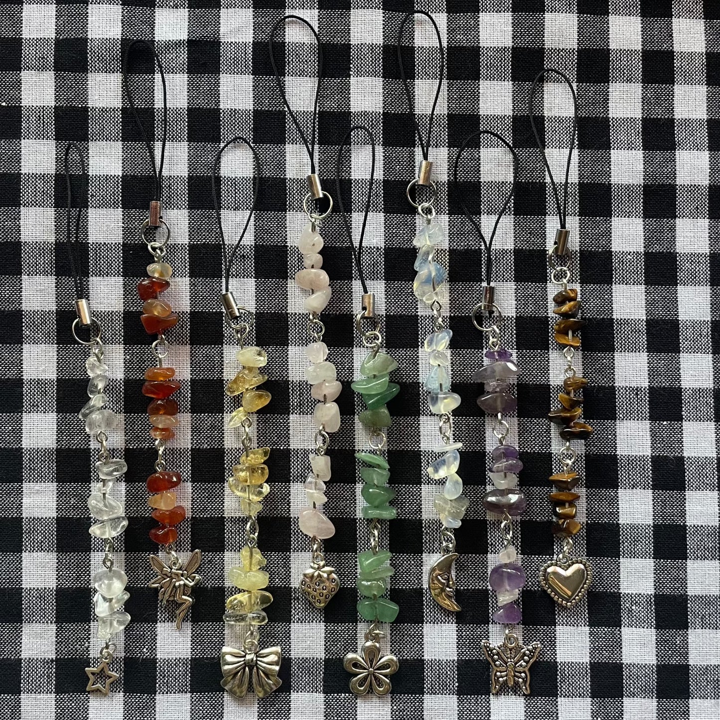 Crystal Phone Charms