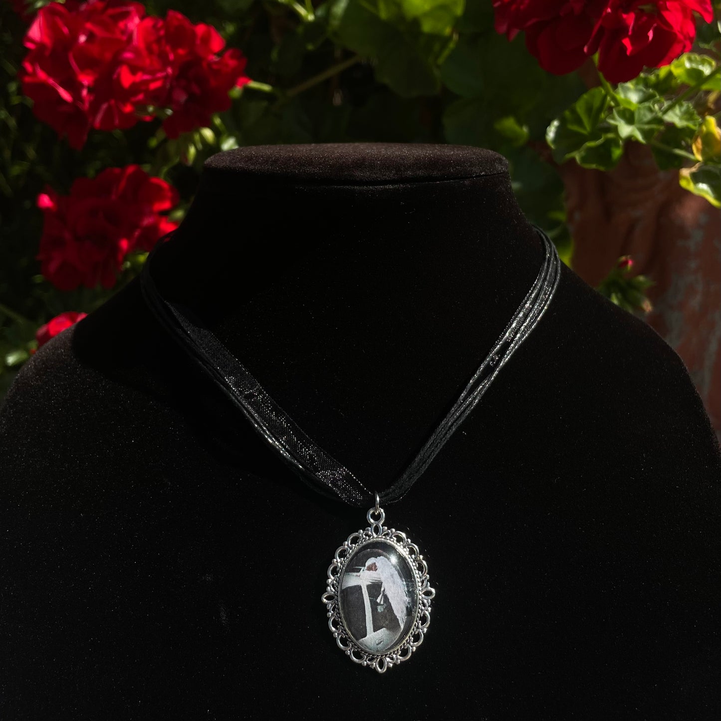 Blood Orange Pendant Necklace