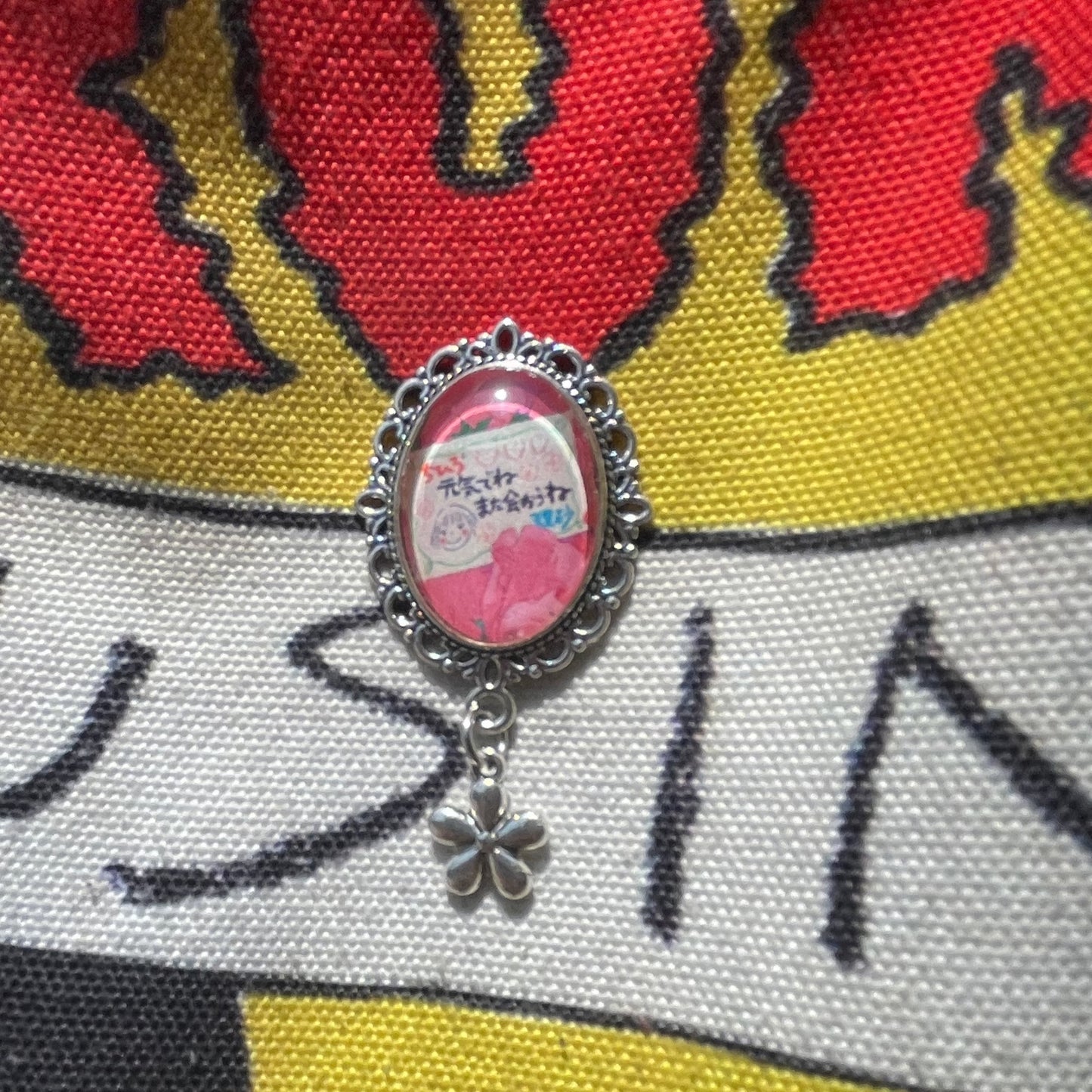 Chihiro's Letter Pendant Pin