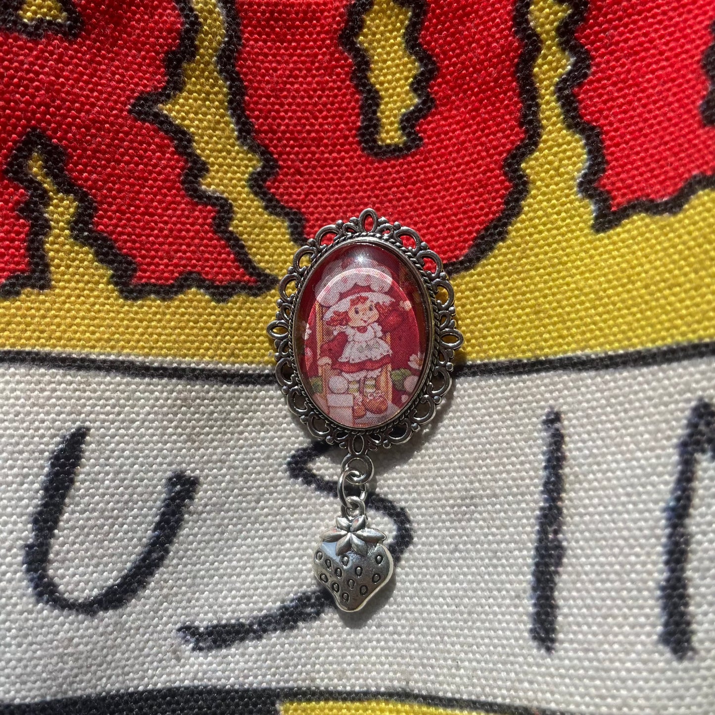 Strawberry Shortcake Pendant Pin