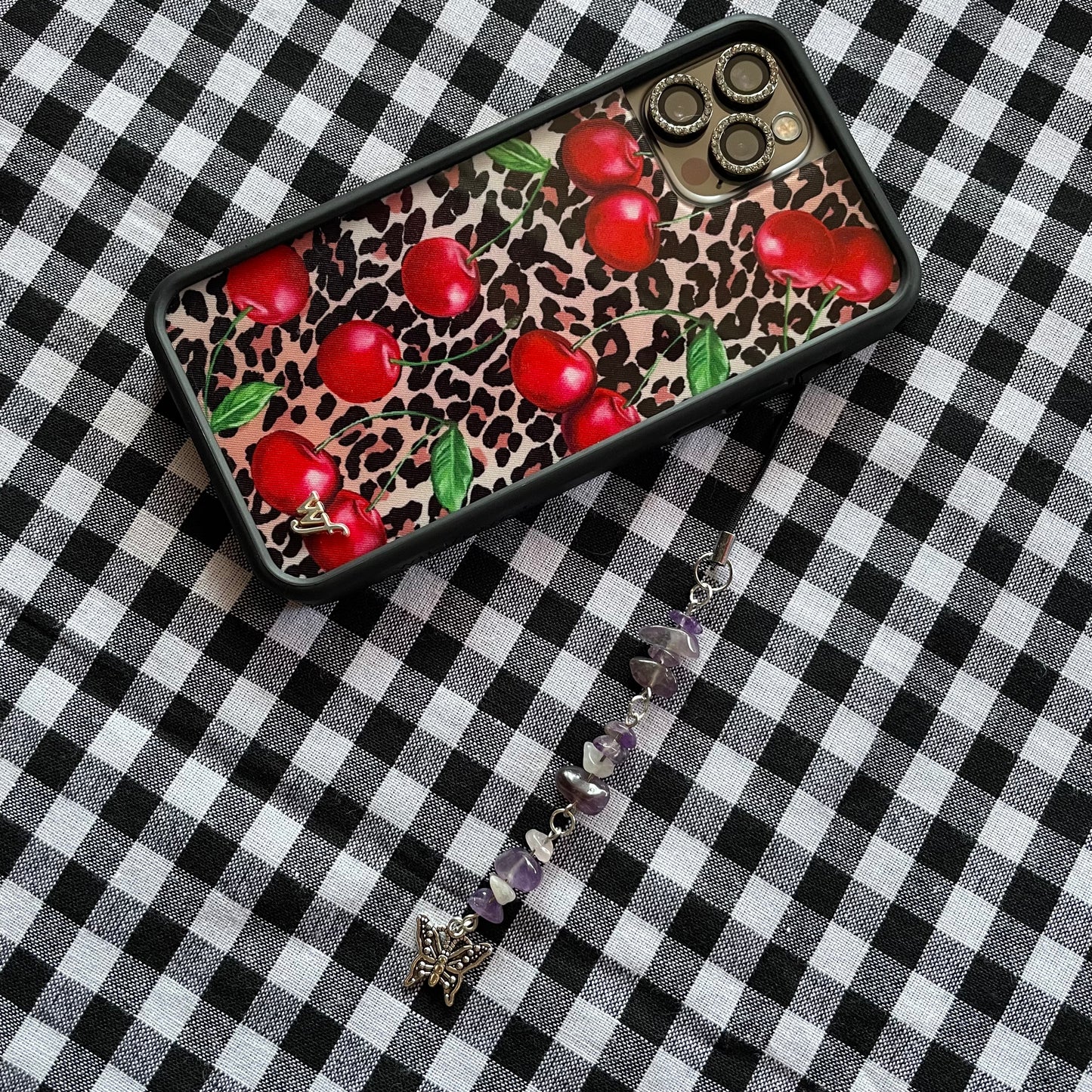 Crystal Phone Charms