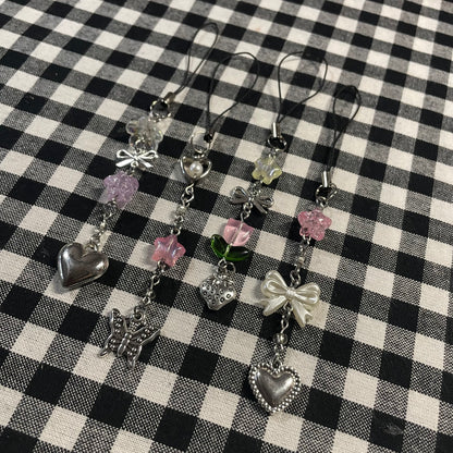 Pretty In Pink Phone Charms