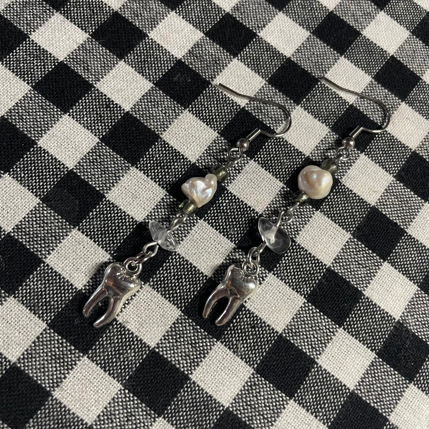 A Tooth Out Of Line Earrings