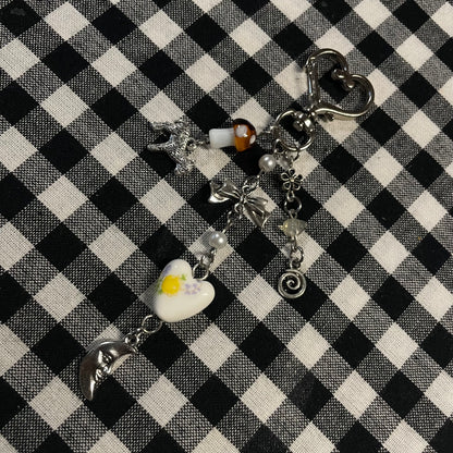 Moonlight on the River Keychain
