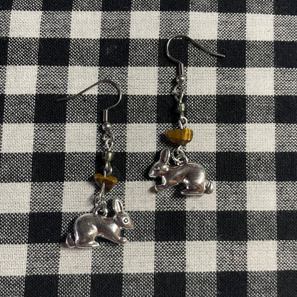 Crystal Charm Earrings