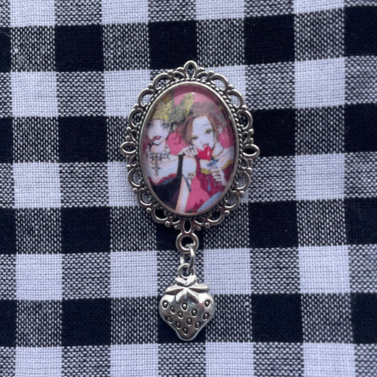 Nana & Hachi Pendant Pin