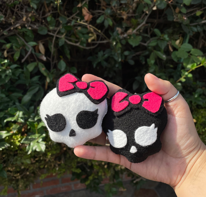Monster High Skull Felt Keychain