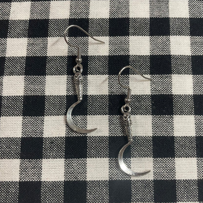 Reaper’s Scythe Earrings