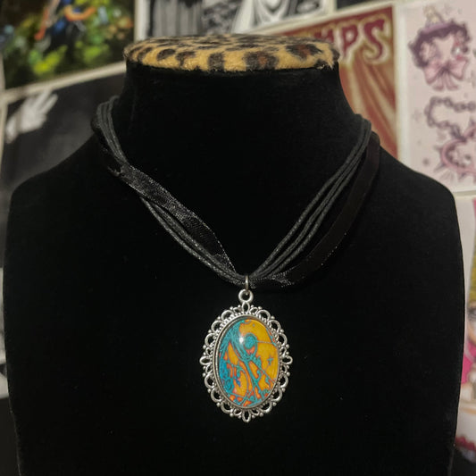 The Strokes Pendant Necklace
