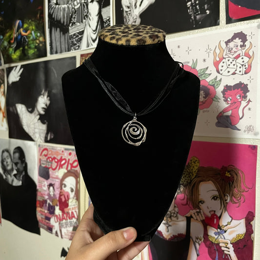 Spiral Lace Necklace