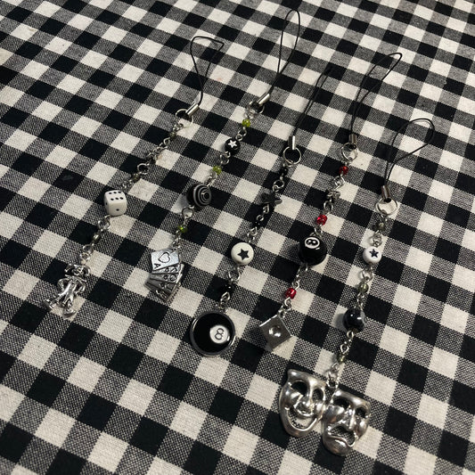 Punk Planet Phone Charms
