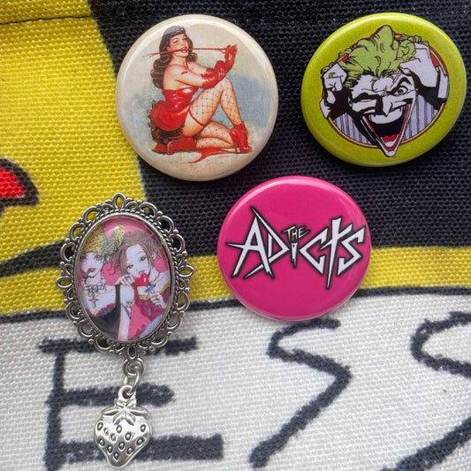 Nana & Hachi Pendant Pin