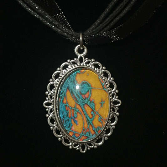 The Strokes Pendant Necklace