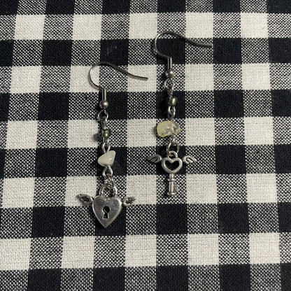 Crystal Charm Earrings