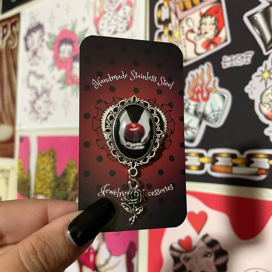 Twilight Book Cover Pendant Pin