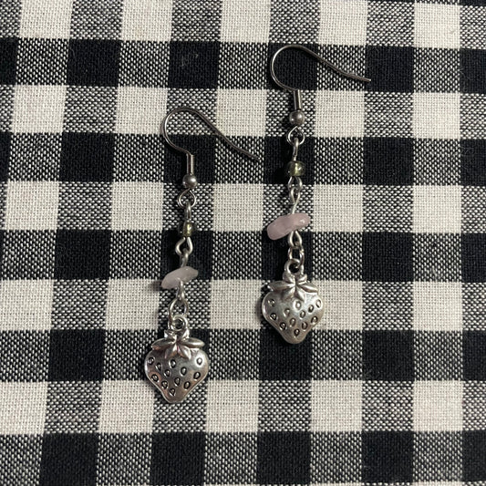 Crystal Charm Earrings