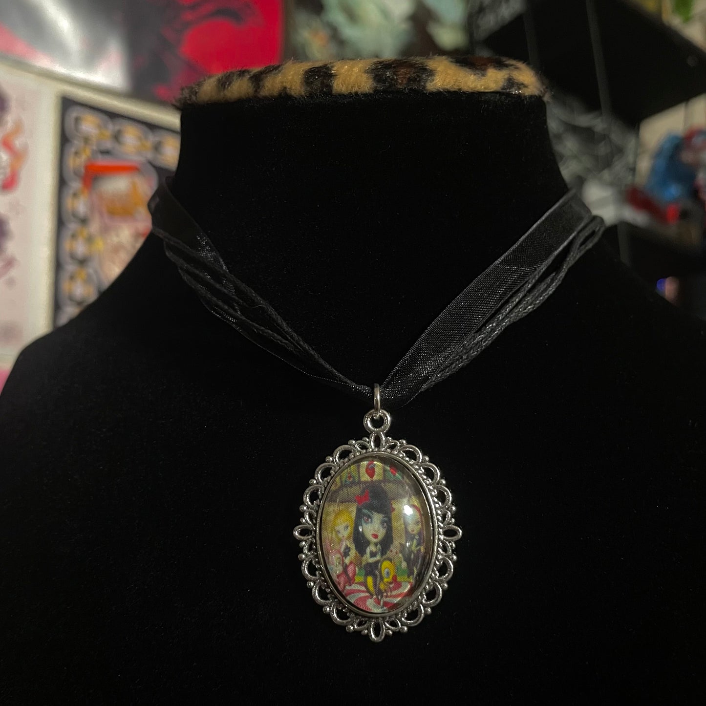 Jack Off Jill Pendant Necklace