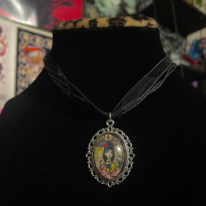 Jack Off Jill Pendant Necklace
