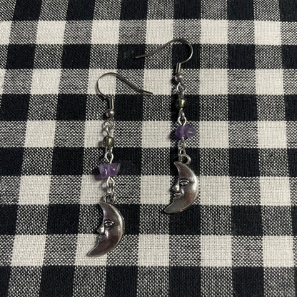 Crystal Charm Earrings