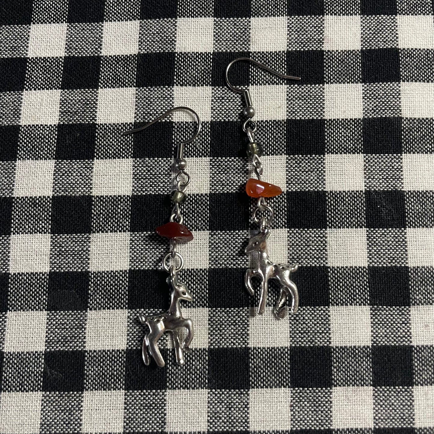 Crystal Charm Earrings