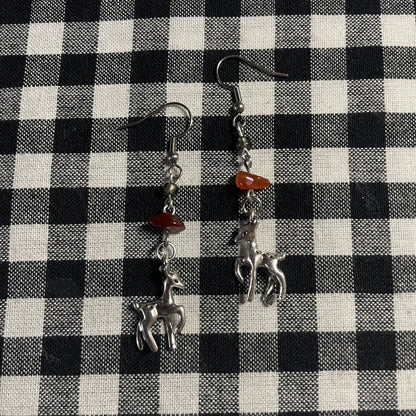 Crystal Charm Earrings