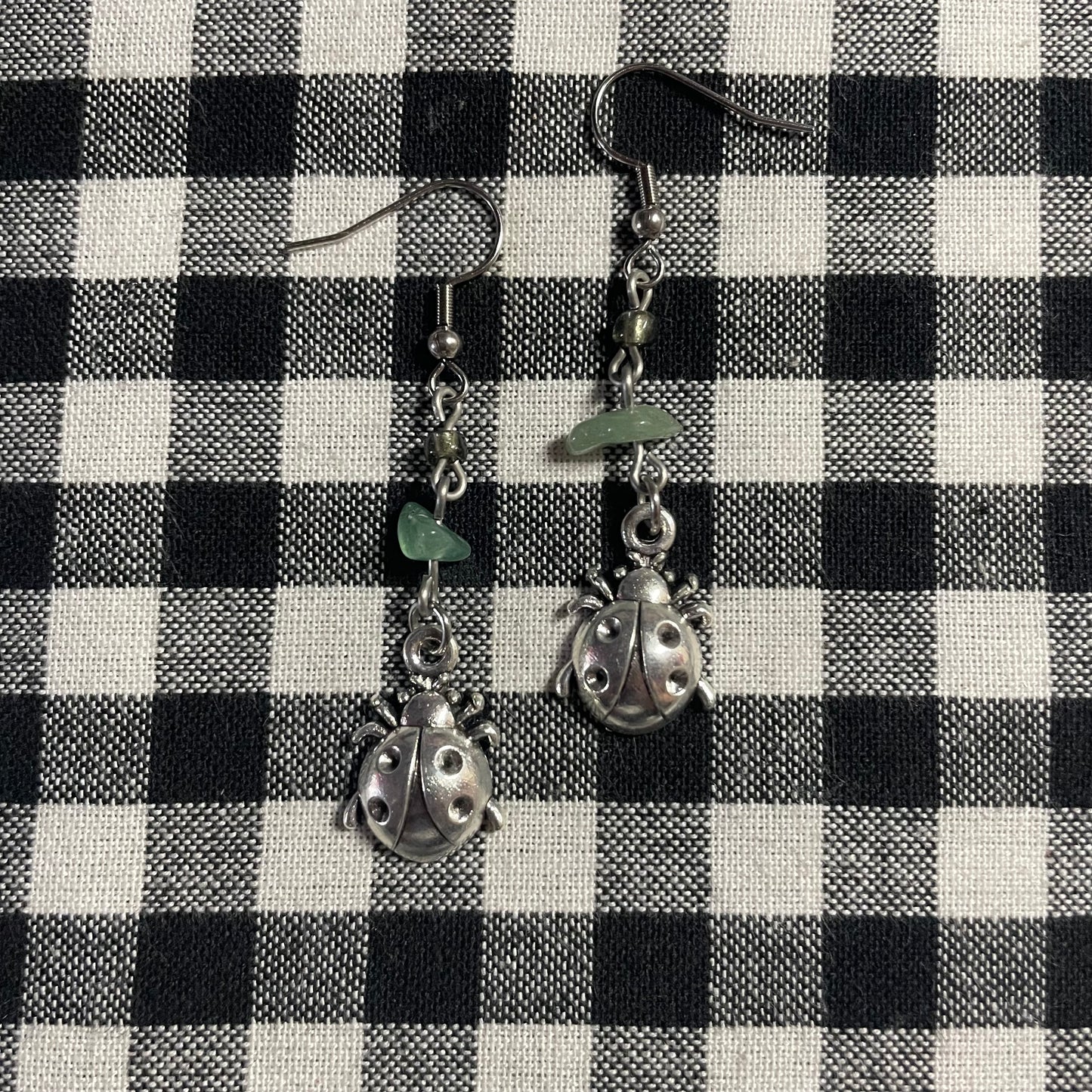 Crystal Charm Earrings