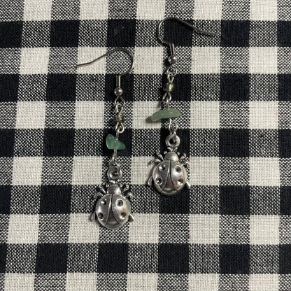 Crystal Charm Earrings